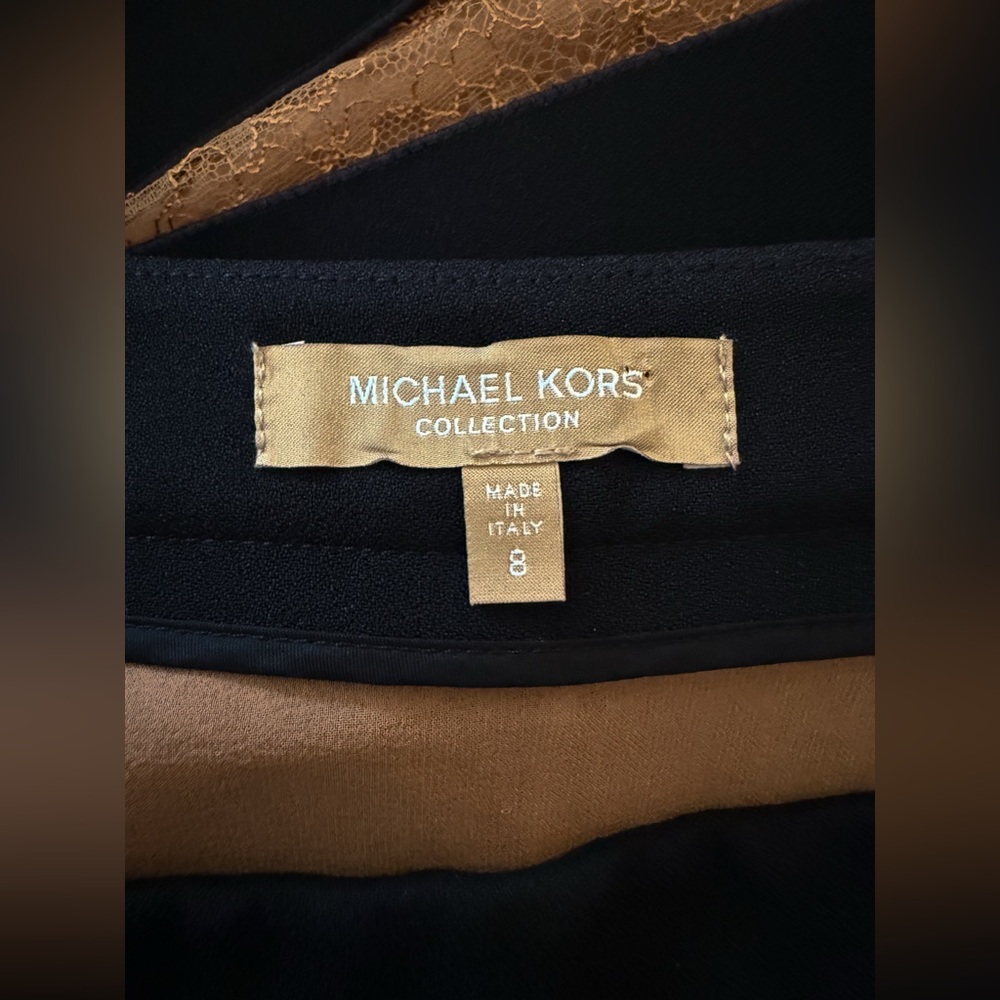 Michael Kors Collection Black and Tan Skirt - Picture 5 of 7